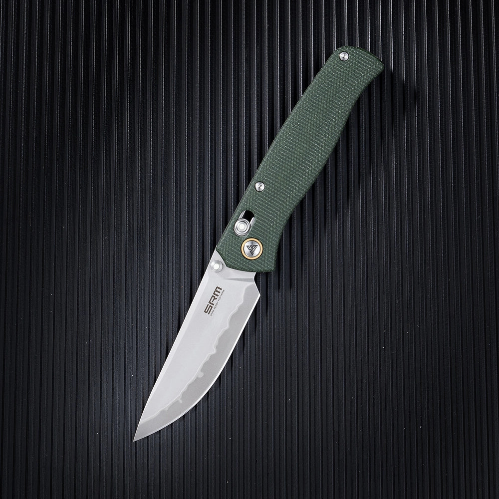 Medal 255L-MG (Laminated 140Cr blade, Micarta handle)